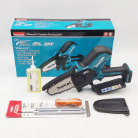 牧田(MAKITA)DUC101修剪锯100mm小巧伐木锯电链锯 12V4.0AH两电一充