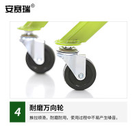 安赛瑞 超市购物车 小型儿童 迷你手推车 便利店卖场用车 绿色 2C00070