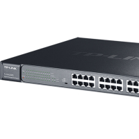 普联 TP-LINK TL-SG2226PE 全千兆26口Web网管 云管理PoE交换机 (24PoE口+2千兆SFP