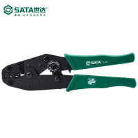 世达(SATA)强力不绝缘端子钳接头排线压接钳压线钳挤压钳9英寸网线钳 91107