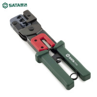 世达(SATA)压著钳网络接头压著钳压线钳端子钳(9英寸)网线钳 91109