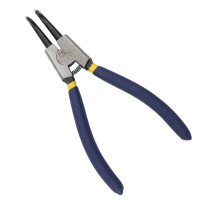 长城精工 Cr-V美式精抛双沾塑弯型内卡挡圈钳230mm(9“) 223109