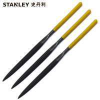 史丹利STANLEY 3支 尖头半圆钢锉刀5*180mm钢锉金属小锉刀金刚石锉刀合金挫玉石迷你 22-431-23可定制
