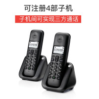 MOTOROLA摩托罗拉 无绳电话机 T302C 黑色 1 台 电话机 固定电话 座机 普通座机
