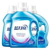 蓝月亮薰衣草深层洁净8.16斤洗衣液组合2kg+1kg×2+白兰80g(套)