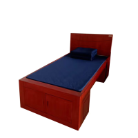 酷百年(KUBAINIAN) 简约宿舍床卧室床单人床多颜色可选(不含床板) 1200*2000mm 公差±5cm