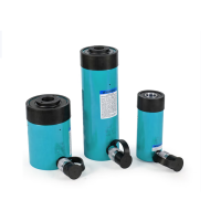 钢盾单作用中空液压千斤顶组套 30吨,行程155mm,本体高度330mm