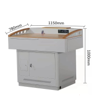 蕙艺 媒体演讲台桌中控演讲台电教室多功能翻转教师桌