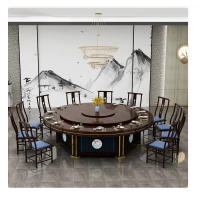 蕙艺 电动转盘餐桌直径3米 适用16-18人位(单桌子)