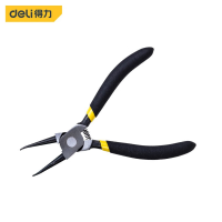 得力 (deli)DL0351 专业级日式内直卡簧钳 穴用直口卡簧钳 挡圈钳 弹簧钳 9寸