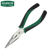 老A (LAOA)中国台湾产美式尖嘴钳尖口钳夹持钳子6英寸 LA116206