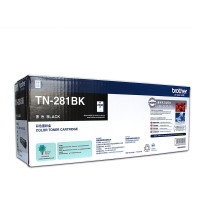 兄弟(brother)TN-281BK 黑色粉盒(适用HL-3150CDN 3170CDW DCP-9020CDN )