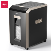 得力(deli)G2办公商用碎纸机( 30L )黑色