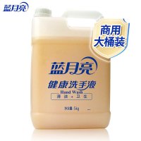 蓝月亮 健康洗手液大桶补充装 5kg配方温和 家庭酒店车间可用 10斤装LYLXSY