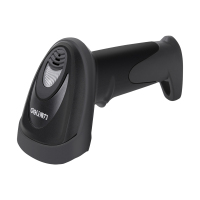 得力14883P条码扫描器 有线一二维扫码枪 商品条码扫描枪手机屏幕支付扫码器(黑)