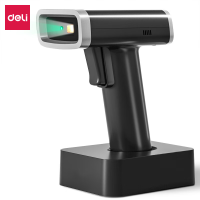 得力(deli)AA306 二维条码扫描器 无线一二维扫码枪 影像式 商品条码扫描枪 (黑)