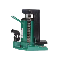 沪工 铝膜专用液压爪式千斤顶跨顶鸭嘴立式油压起道机 顶20T爪10T