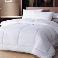 册宣 羽绒冬被芯白色全棉新型防羽布 170*230CM
