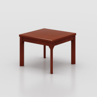 臻远ZY-FCJ-02办公家具方茶几实木贴皮茶几沙发配套茶几 0.6米 公差±2cm