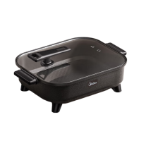 美的 HGE383051电火锅 火锅专用锅 8L