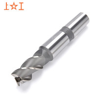 上工[1支]粗齿莫氏号锥柄立铣刀30mm莫氏圆锥3号 3刃HSS高速钢