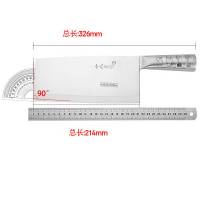 十八子作厨师专用菜刀 不锈钢刀具飞球系列1号斩切刀P01[彩盒装]