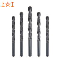 上工 5支 不锈钢用直柄麻花钻头8.0mm 含钴麻花钻头钻不锈钢打孔