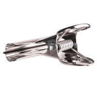 得力(deli)圆形铁票夹 山形铁票夹金属夹 防锈票夹袋装 办公用品 圆形铁票夹51mm袋装(6只/包)9523