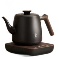 鸣盏(MINGZHAN)MZ170 全自动电水壶自动抽水上水壶热水壶煮茶壶一键式泡茶烧水壶黑色磨砂泡茶壶