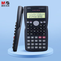 晨光(M&G)文具 82MS函数计算器 学生多功能考试科学计算机(适用于初高中) 开学必备黑色单个装ADG98110