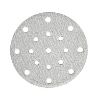 金太阳120目植绒自粘白砂EK85A 6寸17孔100张/1盒 单位:盒