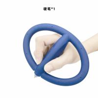 芭蓝 安全笔调查谈话专用笔防吞咽笔谈话笔软硅胶签字签名笔 宝蓝色 硬笔头