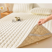 南极人 菱格白床垫120*200cm 单人床
