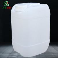 齐鲁安然 塑料油桶 方形桶 储水桶 扁塑料桶 15升水桶 25L方形酒桶 30公斤化工桶 废液桶[白色5L]