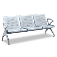 江振嘉jzj1750机场椅公共钢制排椅银行等候椅 尊享三人位接待椅(单位:张)