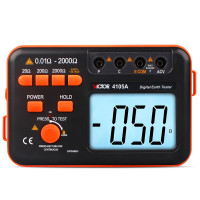 胜利仪器(VICTOR)VICTOR 4105A 接地电阻测试仪数字摇表电阻表接地电压电流测试表