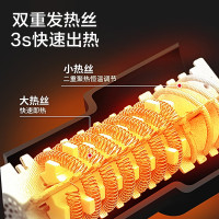 得力(deli)热风枪两段数显热风枪 2000W