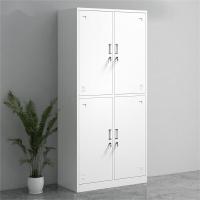 仓迪 CD-061四门更衣柜员工储物柜带锁铁皮柜鞋柜多门碗柜宿舍柜子存包柜1800X850X420mm 公差±20mm