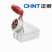 正泰工业航空插头3/4/5芯63A公母头对插座连接器三相电防水不防爆 NTC1-463MXS6H 415V