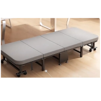 宏七家具 折叠床四折床便携式单人午休床 宽600mm