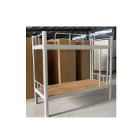 仓迪学校上下铺工地上下床寝室床加厚钢制床多层床板公寓床员工床工厂 1500*2000*1800mm