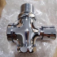 九牧 大体卫生间蹲坑蹲便池按键式手按冲水阀8203 8206-003/1B-1 DN25进水口