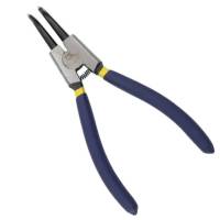 长城精工 Cr-V美式精抛双沾塑弯型外卡挡圈钳工具 230mm 9寸 224109