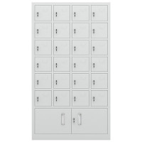 仓迪 手机柜带锁保管柜24门铁门存放柜 1350*725*225mm 公差±5cm