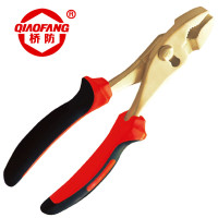 桥防(QIAOFANG)防爆鲤鱼钳防爆工具钳子防爆钳子防爆铜钳子防爆鲤鱼钳防爆钳 6寸