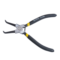 邦克(双色沾塑)卡簧钳BK-209007 7寸内弯