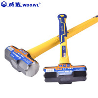 威达 WD&WL纤维柄羊角锤圆头锤木柄八角锤铁锤榔头拔起钉锤救生安全锤 12LB(5.4kg)纤维柄八角锤W24264