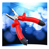 邦克 C型(绝缘柄)钢丝钳BK-206001 6寸