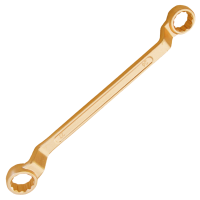 中奥防爆凹槽双头梅花扳手双梅中泊桥防无磁铝青铜防爆凹槽双头梅花扳手 30*32mm