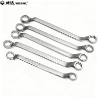 威达 镀铬梅花扳手双头扳手梅花开 口两用扳手汽修扳手梅花套筒扳手 梅花扳手 镀铬 34*36mm